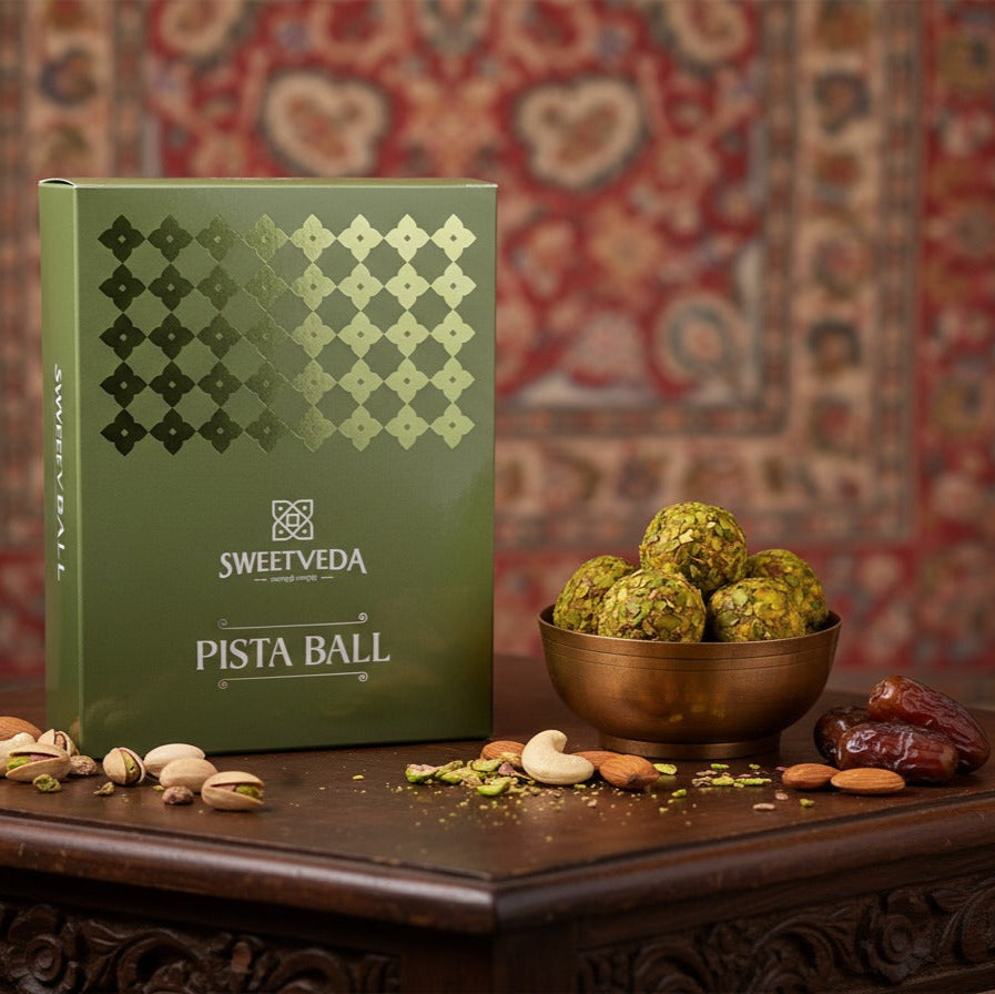 Gulkand Dryfruit Laddu (Pista Ball)