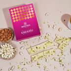 Sweetveda Kau Katli with nuts and box